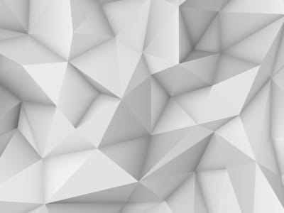 Fototapete Graue Geometrie 3D