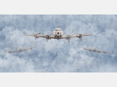 Fototapete Fliegende Flugzeuge