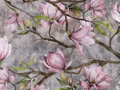 Fototapete Frühlingsmagnolie