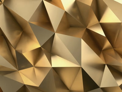 Fototapete Abstrakte 3D-Wand