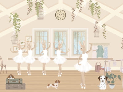 Fototapete Ballerinas