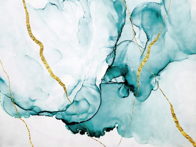 Fototapete Himmlisches Aquarell