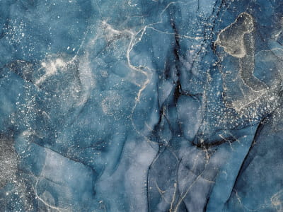 Fototapete Raum, fließende Kunst