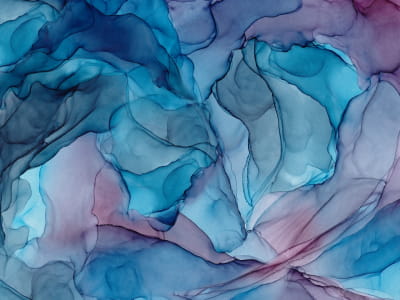 Fototapete Zartes Aquarell