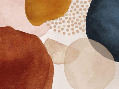Fototapete Aquarell-Abstraktion