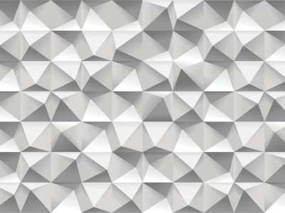 Fototapete Volumetrische Geometrie 3D