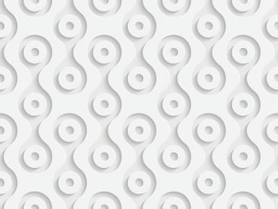 Fototapete 3D-Kreismuster