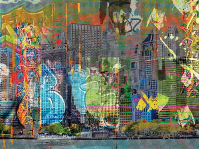 Fototapete New Yorker Graffiti