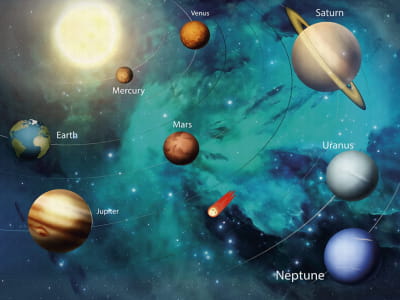 Fototapete Planeten 
