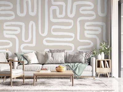 Fototapete Elegante abstrakte Linien