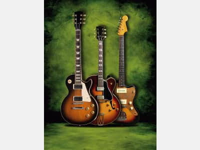 Fototapete E-Gitarren