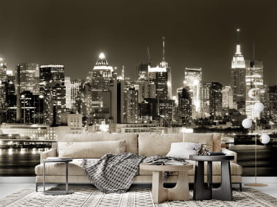 Fototapete New Yorker Wolkenkratzer