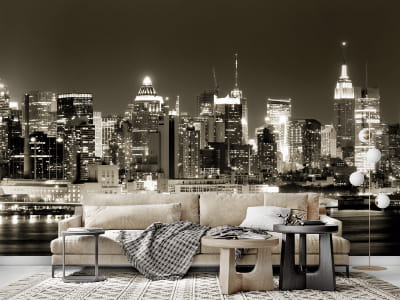 Fototapete New Yorker Wolkenkratzer