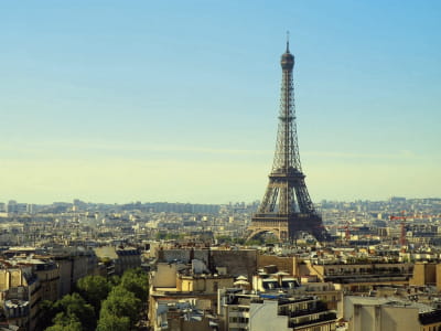 Fototapete Turm im Zentrum von Paris