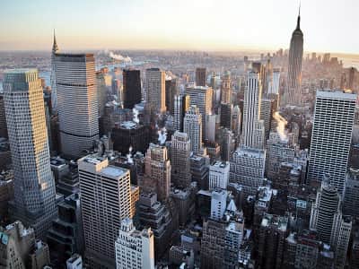 Fototapete Eine große Stadt