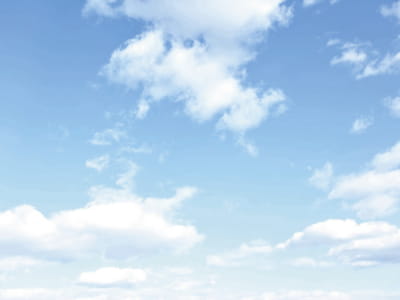 Fototapete Klarer blauer Himmel