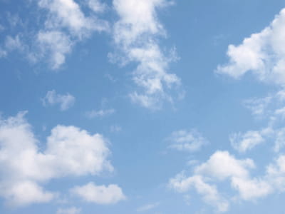 Fototapete Blauer Himmel
