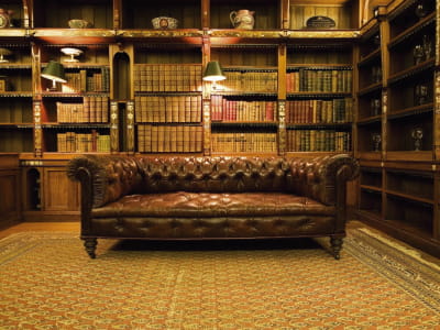 Fototapete Umfangreiche Bibliothek