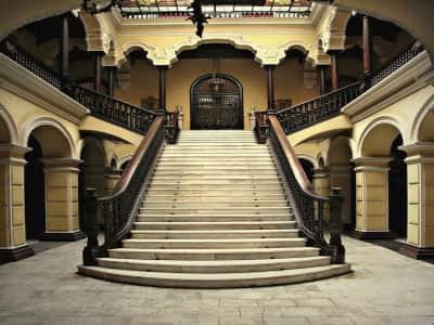 Fototapete Marmortreppe
