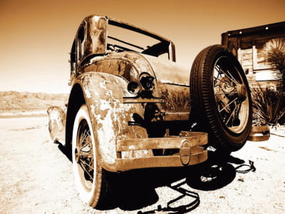 Fototapete Altes Auto
