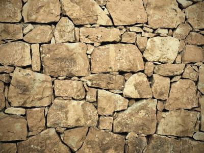 Fototapete Alte Steinmauer