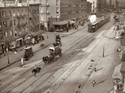 Fototapete Wohlhabende Altstadt