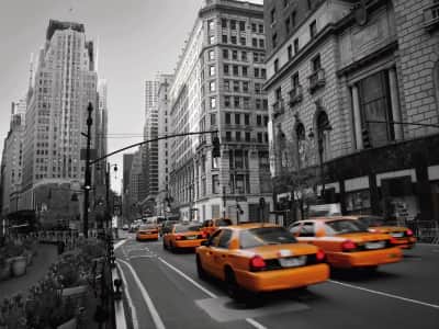 Fototapete Taxi in New York