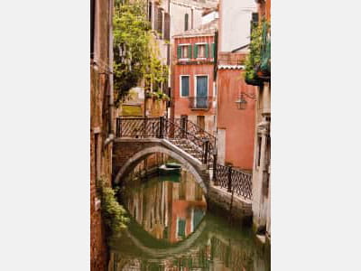 Fototapete Kleiner Kanal in Venedig