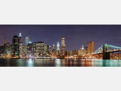Fototapete Abendliches Manhattan