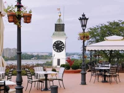 Fototapete Altstadt in Serbien