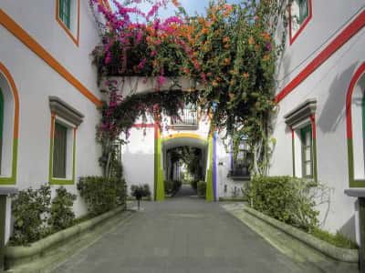Fototapete Puerto de Mogán