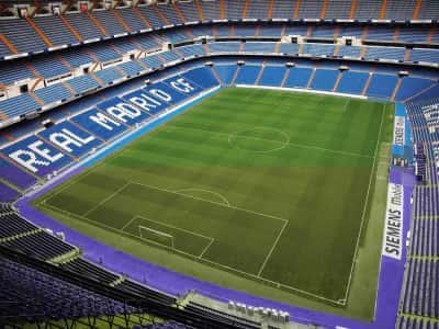 Fototapete Santiago-Bernabéu-Stadion