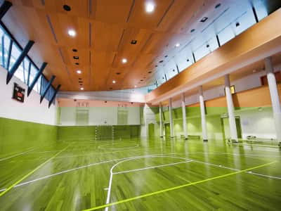 Fototapete Basketballhalle