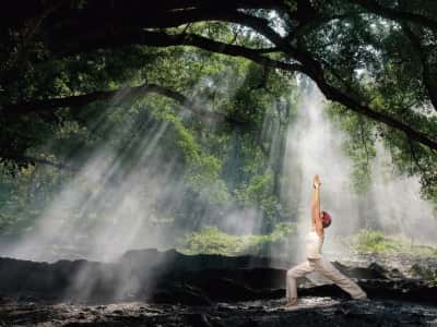 Fototapete Der Weg des Yoga