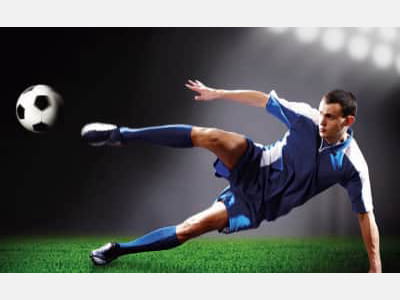 Fototapete Fußballspieler