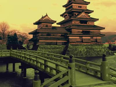 Fototapete Japanisches Schloss