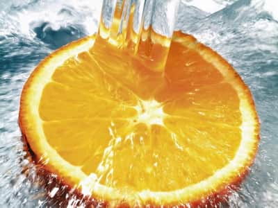 Fototapete Frische Orange