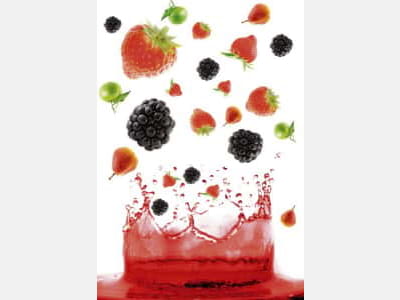 Fototapete Frische Beeren