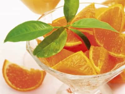 Fototapete Süße Orange