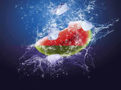 Fototapete Wassermelone