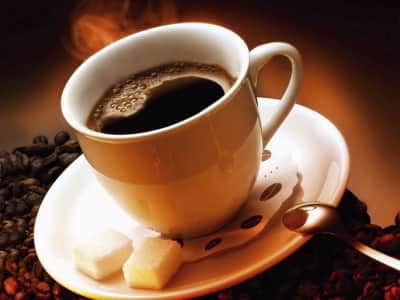 Fototapete Stark aromatischer Kaffee