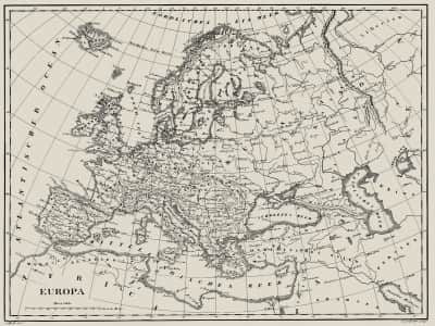 Fototapete Europa