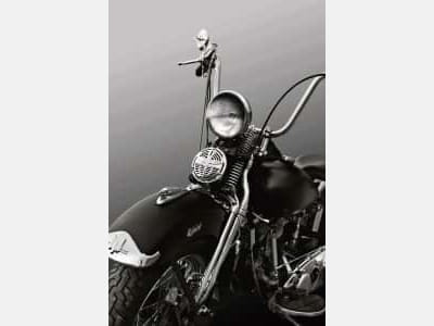 Fototapete Schönes Motorrad