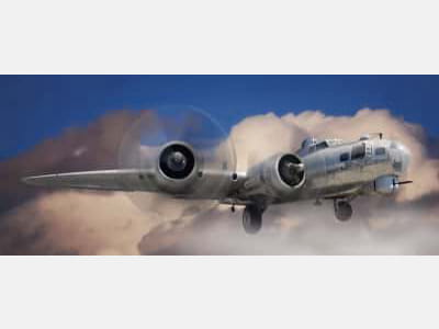 Fototapete Fliegende Festung