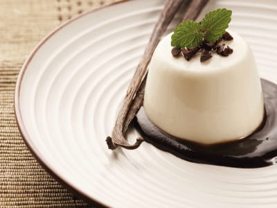 Fototapete Panna Cotta