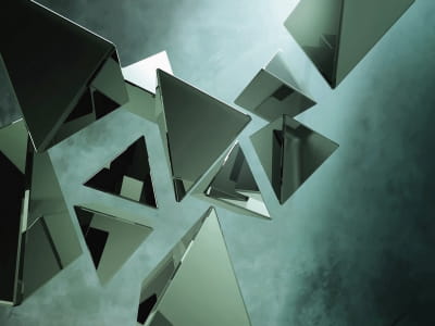 Fototapete Pyramiden 3D