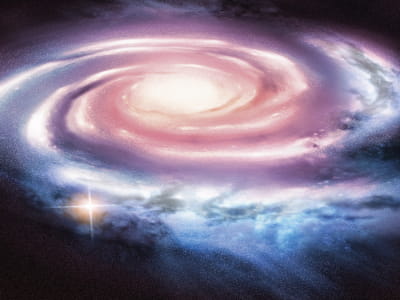 Fototapete Galaxienuniversum