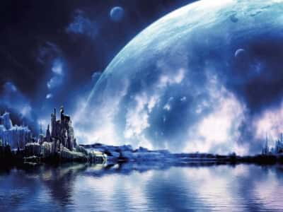 Fototapete Fantasielandschaft