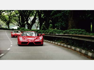 Fototapete Zwei Ferraris