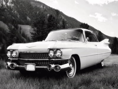 Fototapete Oldtimer-Retro-Auto